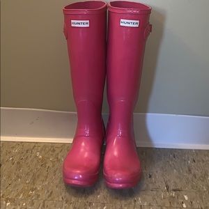 Pink HUNTER boots